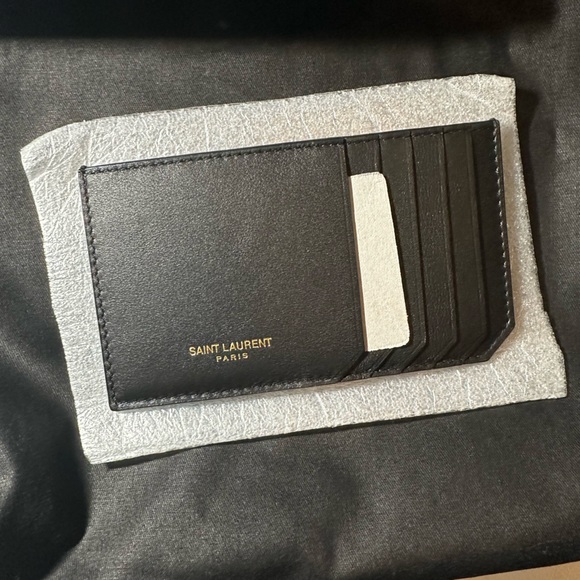 Saint Laurent Loulou Puffer Denim Pouch - Picture 12 of 16